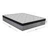 Colchão Casal Molas Pocket Ensacadas Titan 30x138x188cm Orthoflex - 3