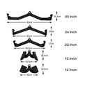 Ver imagem 5 de Kit Com 5 Puxadores Mag Com Pegada Anatomica Ahead Preto