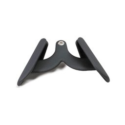 Kit Com 5 Puxadores Mag Com Pegada Anatomica Ahead Preto - 4