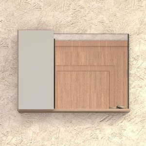 Espelheira para Banheiro com Armário 