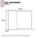 Ver imagem 4 de Espelheira para Banheiro com Armário 