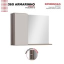 Ver imagem 5 de Espelheira para Banheiro com Armário 