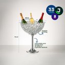 Ver imagem 7 de Balde Champanheira e Cerveja Gelo em Acrilico com Pé