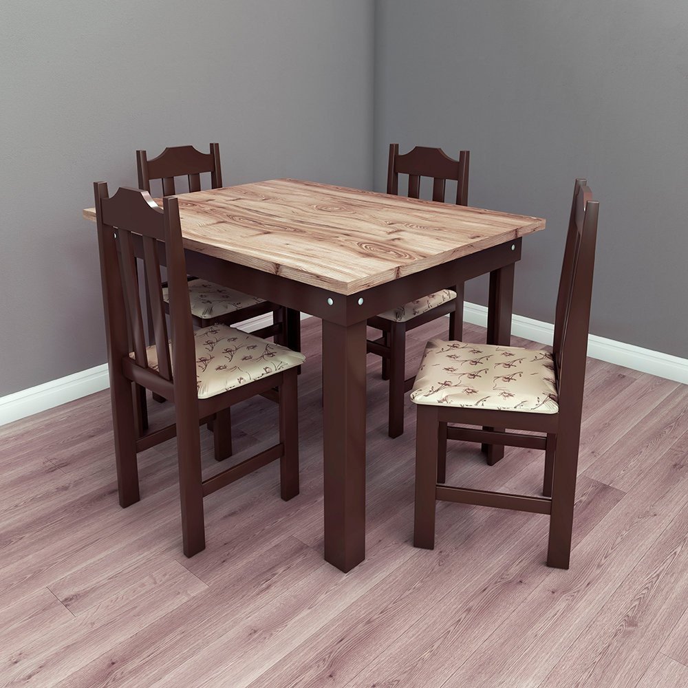 Conjunto Mesa com 4 Cadeiras Pop Talismã Hrebos - 2