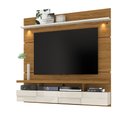 Ver imagem 1 de Rack com Bancada Suspensa e Painel Flora 1.8 p/ TV 60" Naturale/ Off White