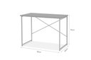 Ver imagem 3 de Mesa Escrivaninha para Estudo Office 90 Cm Miami