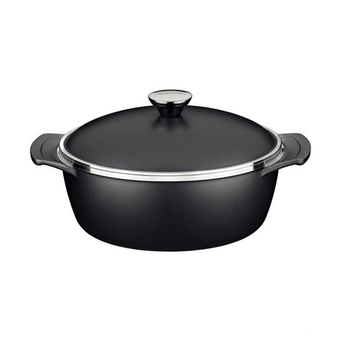 Caçarola Tramontina Lyon Alumínio Forjado Revestimento Antiaderente Starflon 26 Cm 4,6 L Tramontina