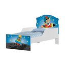 Ver imagem 3 de Cama Infantil Espacial Astronauta Foguete Proteção Lateral Colchão Incluso