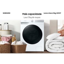 Lava e Seca Samsung 13 Kg Smart Digital Inverter - Wd13t - 11