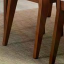 Ver imagem 5 de Conjunto de Jantar Mesa com Vidro Bennett 6 Cadeiras Saga - Natural C/ Cru