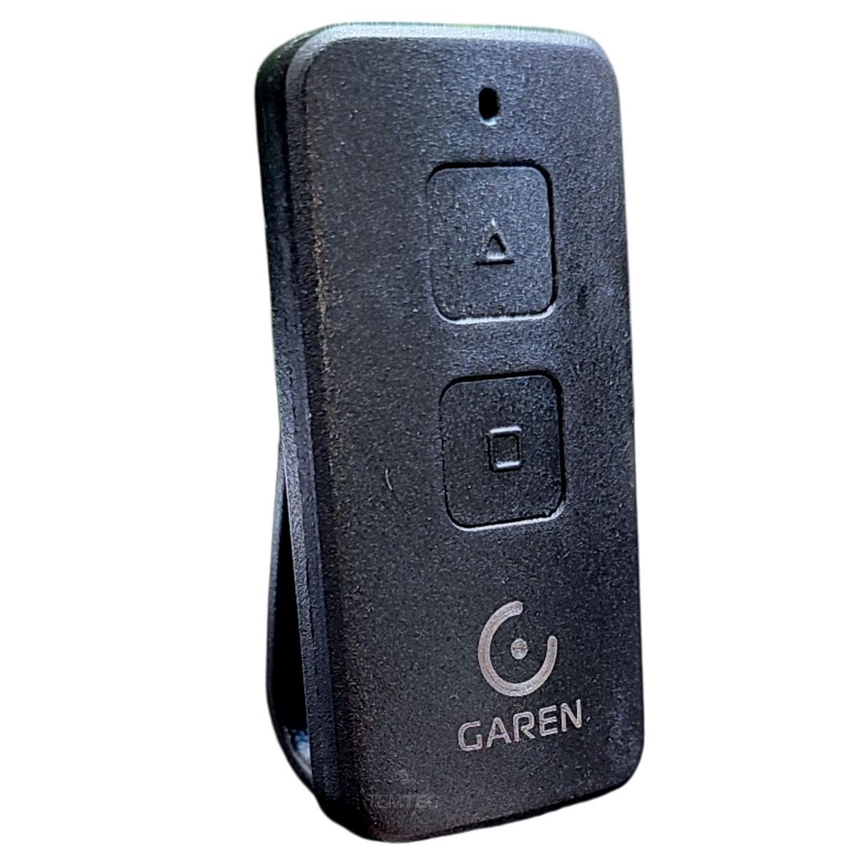 03 Controles Garen Tx Max 433,92mhz 3 Botões Portão Alarme