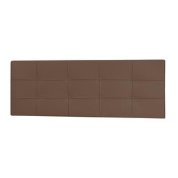 Kit Painel e Calçadeira Baú Queen 1,60m Roma Corano Marrom - Pallazio - 5