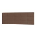 Ver imagem 5 de Kit Painel e Calçadeira Baú Queen 1,60m Roma Corano Marrom - Pallazio