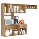 Ver imagem 3 de Cozinha Compacta Suspensa LIS 180 cm 5 Portas 1 Gaveta