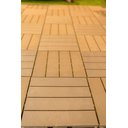 Ver imagem 6 de Deck Eco em Polipropileno Placa 30x30x1,5 cm Marrom/Madeira Organize