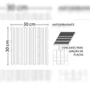 Ver imagem 4 de Deck Eco em Polipropileno Placa 30x30x1,5 cm Marrom/Madeira Organize
