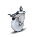 Ver imagem 1 de Rodizio Inox 304 3 Polegadas com Espiga com Rosca e Freio