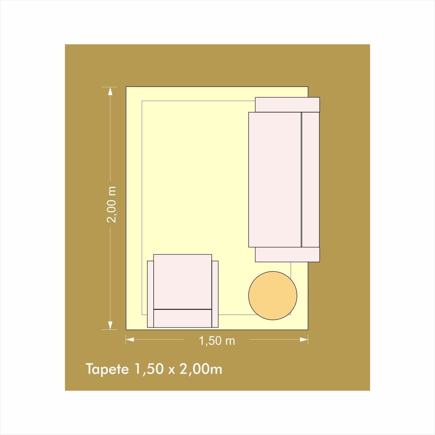 Tapete Modena 150cm X 200cm Niazitex - 4
