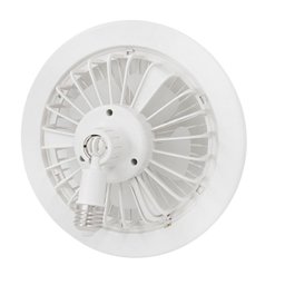 Ventilador de Teto Led Luzes Integradas com Controle Remoto 36w Branco - 6