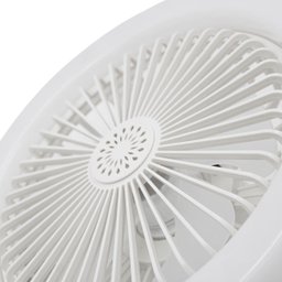 Ventilador de Teto Led Luzes Integradas com Controle Remoto 36w Branco - 9