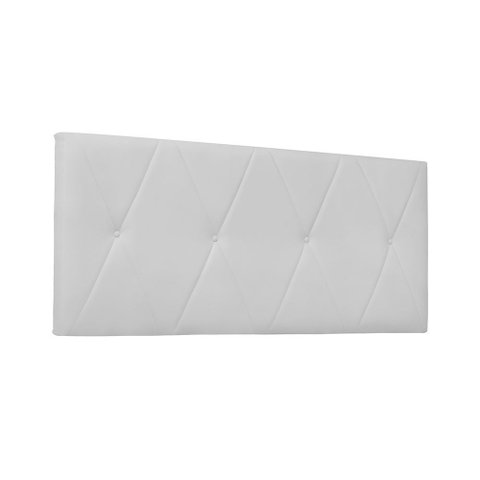 Painel de Cama 160cm Ancona Corano Branco - Lucadi Home