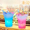 Ver imagem 4 de Balde de Gelo Caixa de Som Led Rgb 5 Litros Bluetooth Iluminaçao Speaker Festa Decoraçao Reuniao Mus