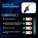 Ver imagem 4 de Kit Maçarico Turbo Hand Torch Hiatsu Jh-6st com Acendimento Automático + Gás Mapp para Maçarico