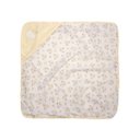 Ver imagem 1 de Toalha de Banho Bebe C/capuz Plush 68 Cm X 68 Cm Bublim: Urso Amarelo