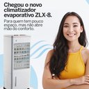 Ver imagem 6 de Climatizador de Ar Portátil Umidificador 8 Litros 4 Funções 65w Zellox