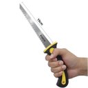 Ver imagem 2 de Serrote para Gesso Drywall Cabo Plástico 6" Pol + Fita Telada 50mm X 45m + Estilete 25mm com Trava e