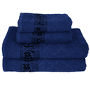 Ver imagem 1 de Kit 4 Toalhas Luxo Flabom 2 Banho + 2 Rosto 100% Algodão Premium Alta Absorção e Toque Aveludado Fla