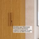 Ver imagem 6 de Guarda-Roupa Casal Hanna 8 Portas 4 Gavetas 100% MDF Cinamomo - ACP Móveis
