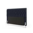 Ver imagem 2 de Cabeceira Bellatrix 160 Queen A-019 Couro Artificial Azul Aradecor