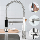 Ver imagem 7 de Kit Cuba Gourmet 60x40 Inox 304 Prata Escovada Torneira Gourmet 2 Saídas Cozinha