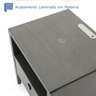 Mesa de Cabeceira Inteligente - Ct-22 - com Fechadura Biométrica, Carregador por Indução, Som Blueto - 7