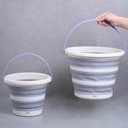 Ver mais imagens de Kit lavanderia 2 baldes dobráveis de plástico 5L/10L Simplo