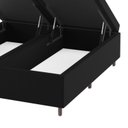 Ver imagem 3 de Base Box Baú Queen Lions 35cm 1,98m 1,58m Preto Viero