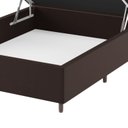 Ver imagem 3 de Base Box Baú Lions 35cm 1,88m 1,38m Marrom Viero