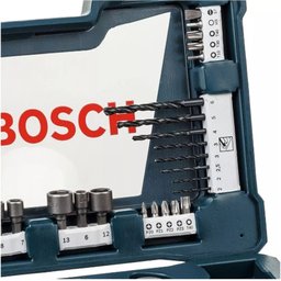 Kit Ferramenta Brocas Titânio V-line Bosch 83 Pecas Casa - 3
