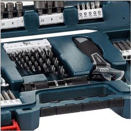 Kit Ferramenta Brocas Titânio V-line Bosch 83 Pecas Casa - 5