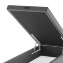 Ver imagem 4 de Base Box Baú Solteiro Lions 35cm 1,88m 0,88m Cinza Viero