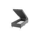 Ver imagem 1 de Base Box Baú Solteiro Lions 35cm 1,88m 0,88m Cinza Viero