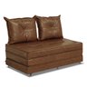 Pufe Cama Dobrável 130cm Casal C/2 Almof. Cheias Linha Super - 1