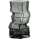 Ver imagem 1 de Vaso Decorativo Enfeite Casa Vidro 25x11x11cm Cinza