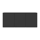 Ver imagem 5 de Armário de Lavanderia Aéreo Multiuso 3 Portas Multimóveis Mp5041 Preto