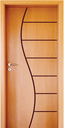 Ver imagem 1 de Folha de Porta Frisada HDF Modelo 33 Mapaf:62 cm