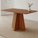 Ver imagem 2 de Mesa de Jantar 4 Lugares Tampo Mdf 130x80 Cm 20592 Cinamomo Molci
