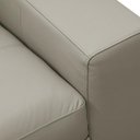 Ver mais imagens de Sofá 3 Lugares para Sala de Estar Living 205cm Vienne L06 Couro Cinza Claro - Lyam Decor