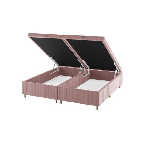 Base Box Baú Ibiza 35cm 2,03m 1,93m