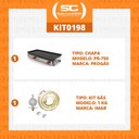Ver imagem 2 de Kit - Chapa Bifeteira Lanche Gás Inox 75 Cm Pr-750g + Kit Gás - Progás
